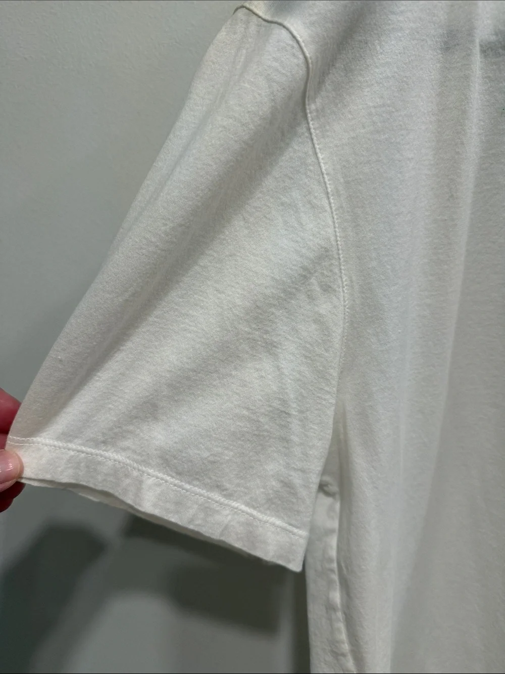 Porsche Design Men's White V-Neck Short Sleeve Tee